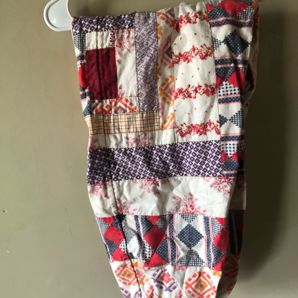 Kimchi Blue Patchwork Joggers - Multicolor